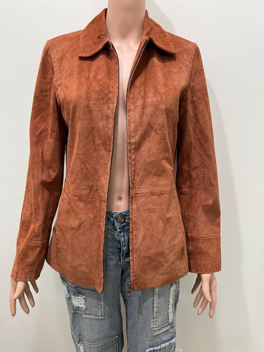 Vintage Bernardo suede coat jacket from Nordstrom XS